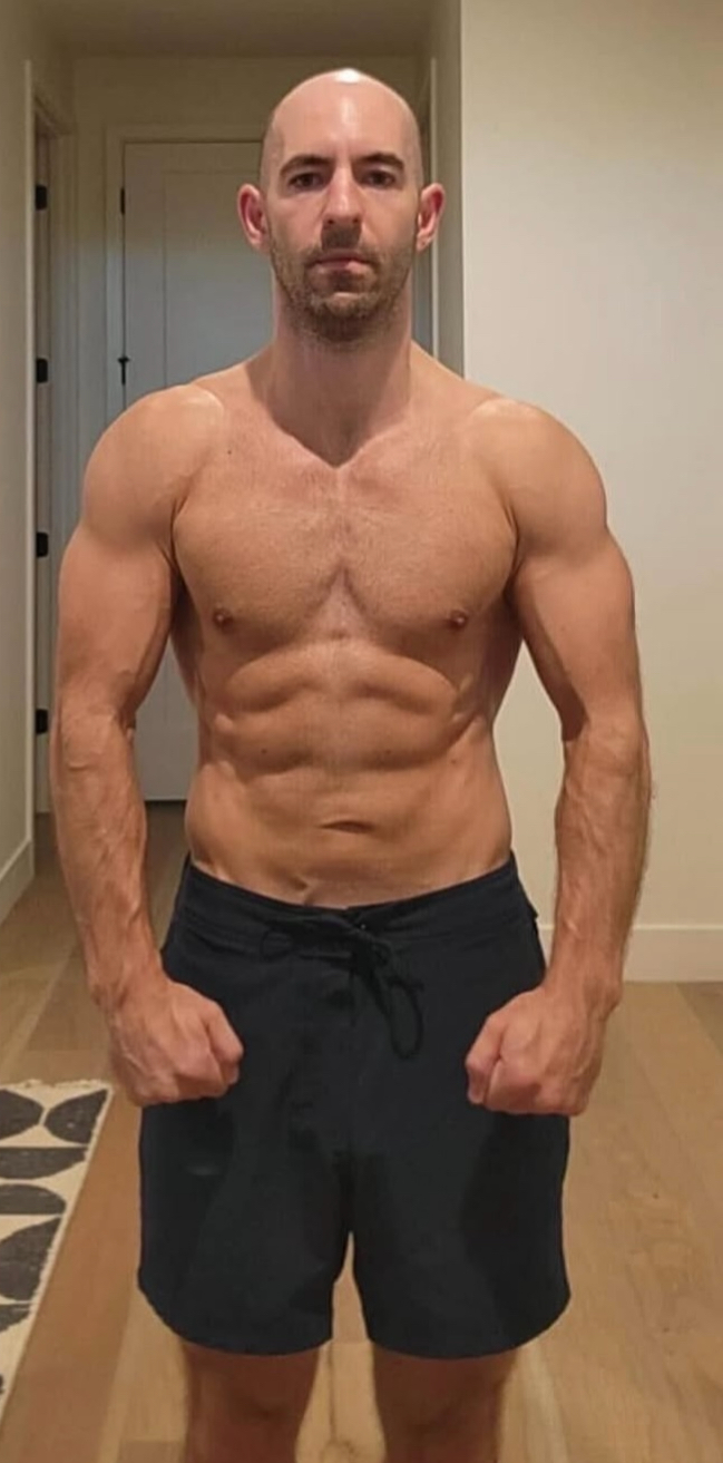 Front-view photograph after the comparison.